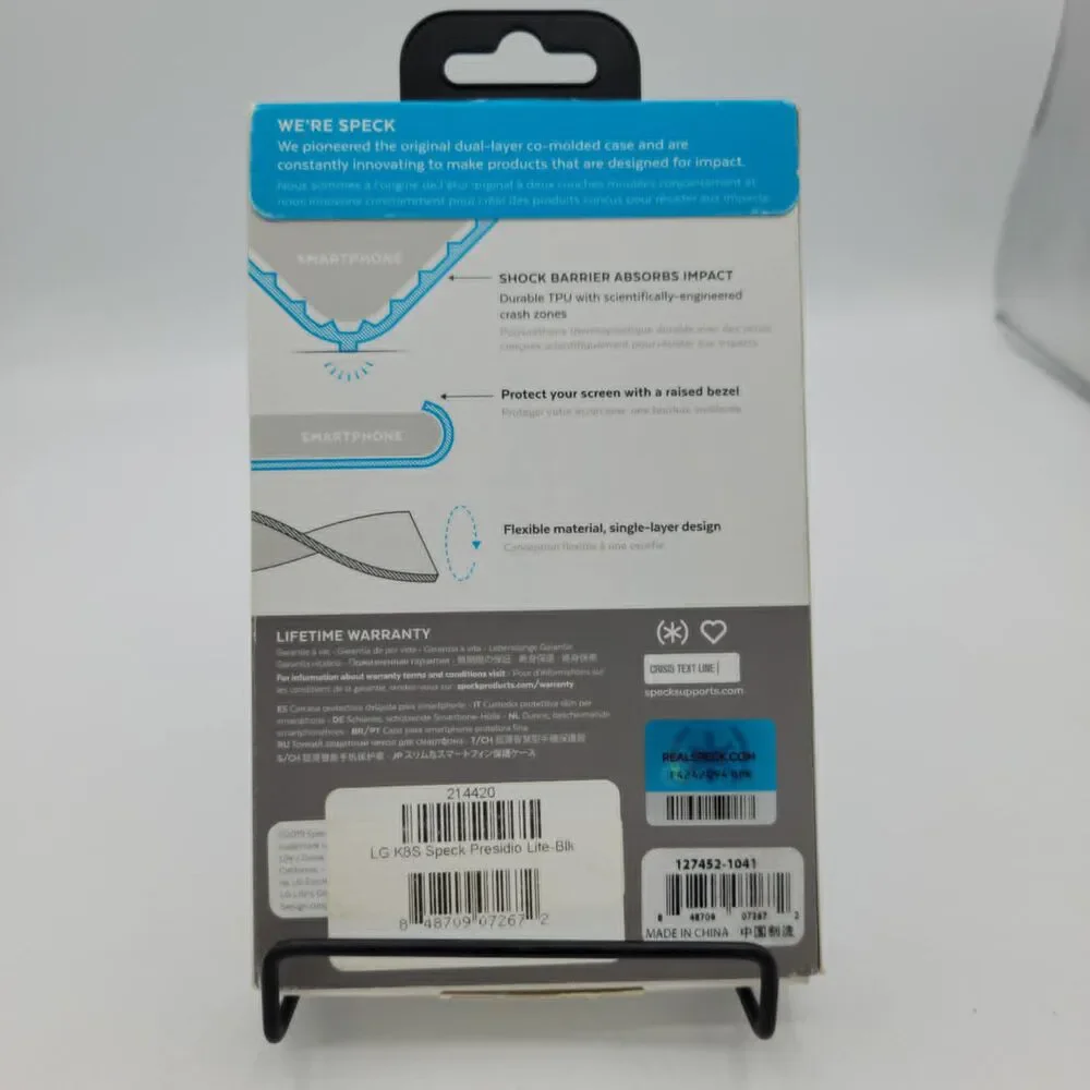speck case for lg aristo 3, new in box